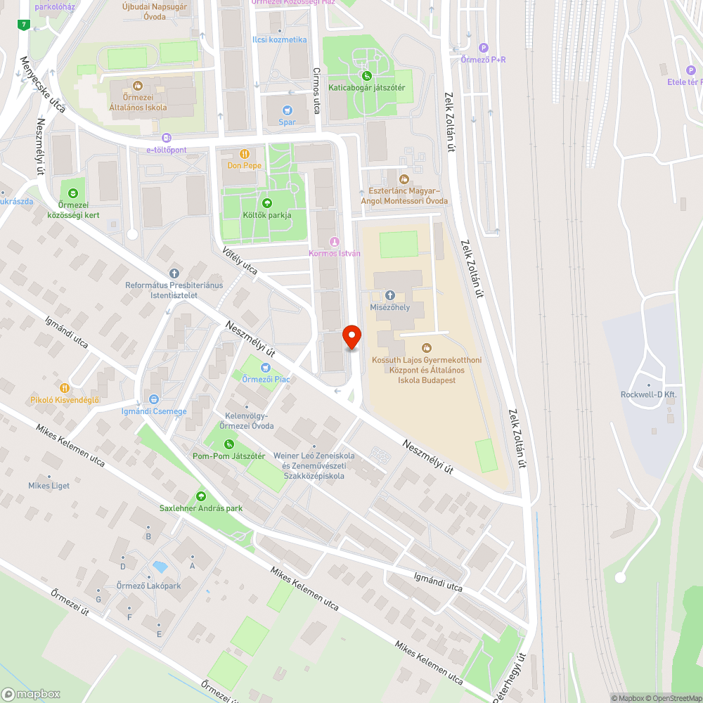 Menyecske utca bakelitlemez bejelentés helye