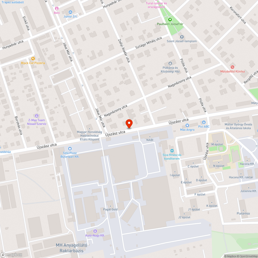 Lesz itt valaha járda? bejelentés helye