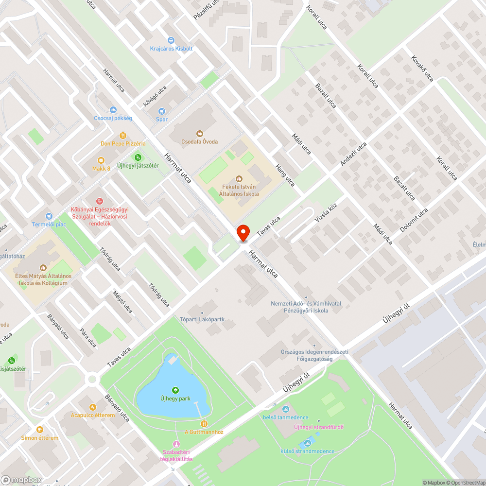 Elfordult közúti Stop tábla bejelentés helye