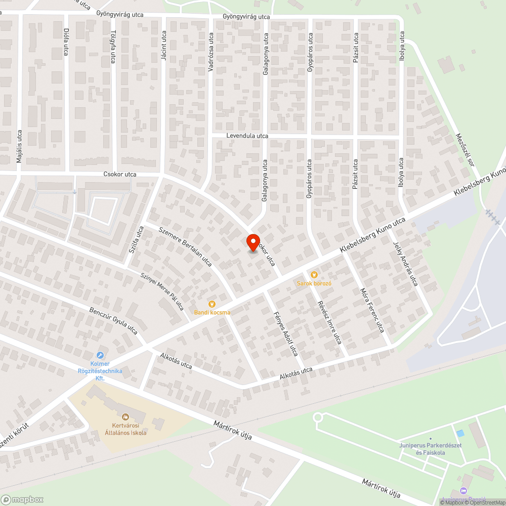 Beszakadt beton fedél bejelentés helye