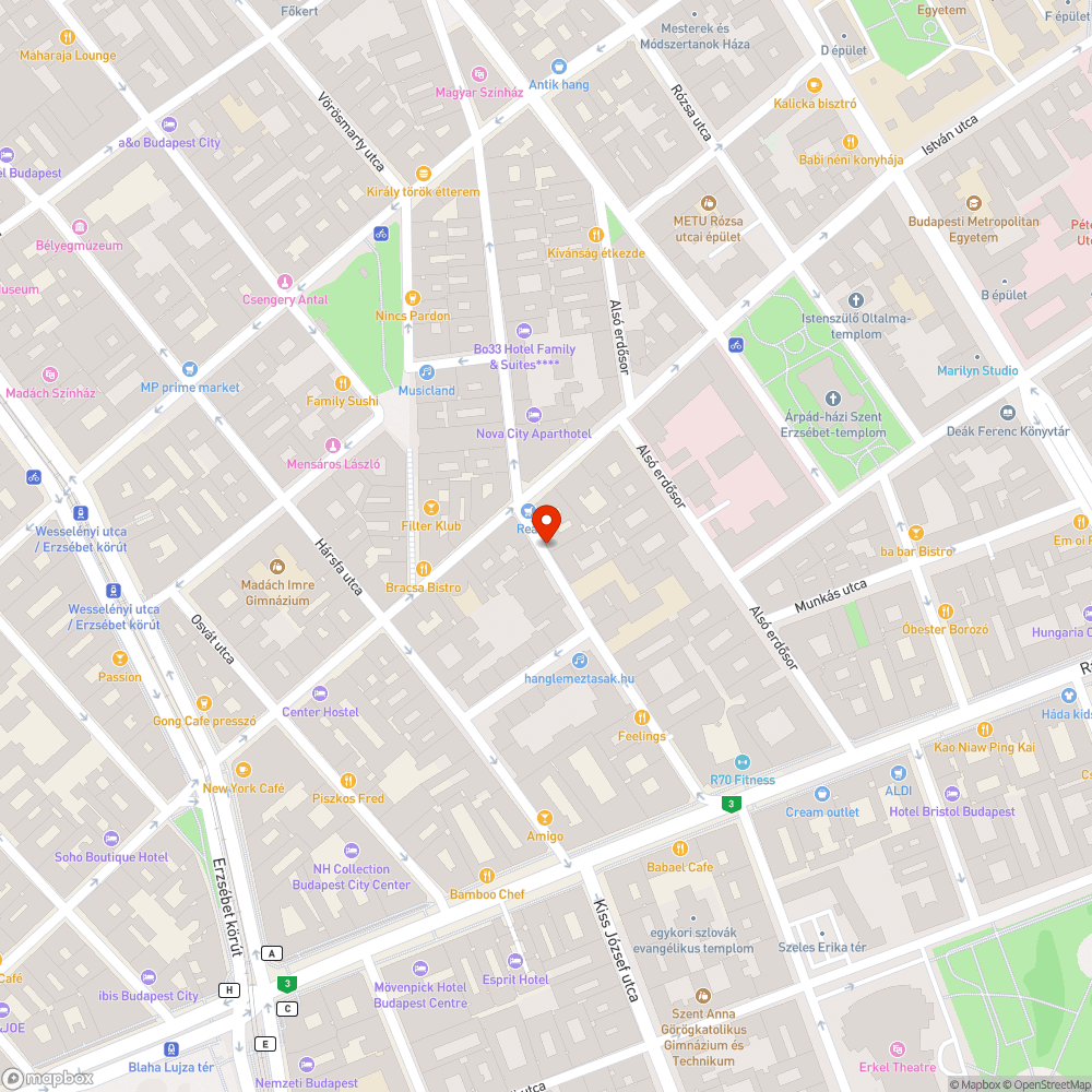 Balesetvesélyes járdaszakasz bejelentés helye