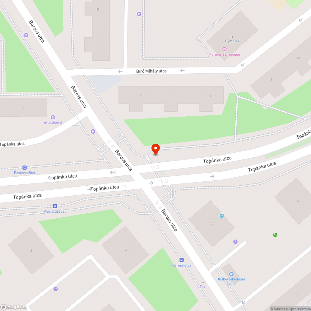 Ferde táblaoszlop bejelentés helye