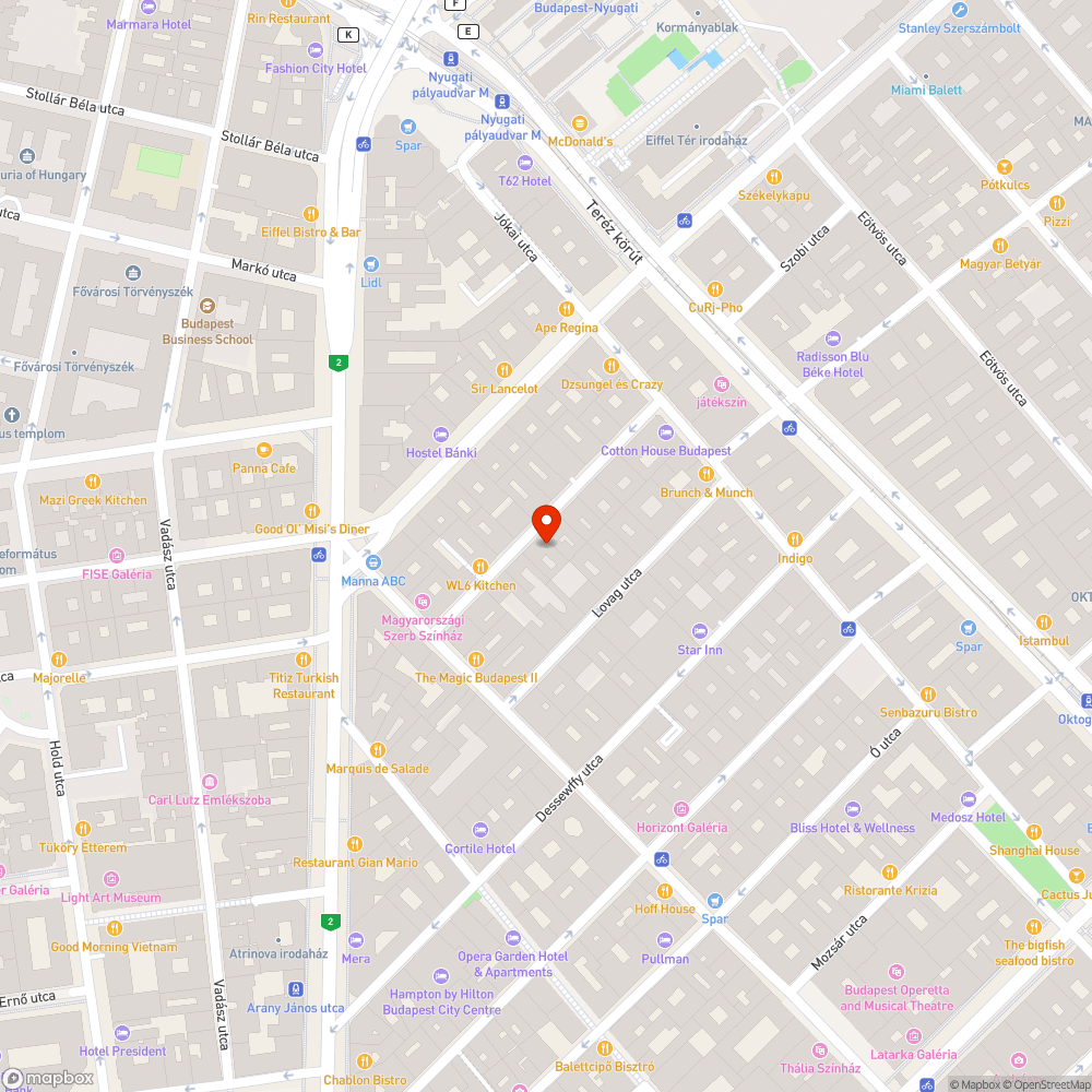 Veszélyes téglák bejelentés helye