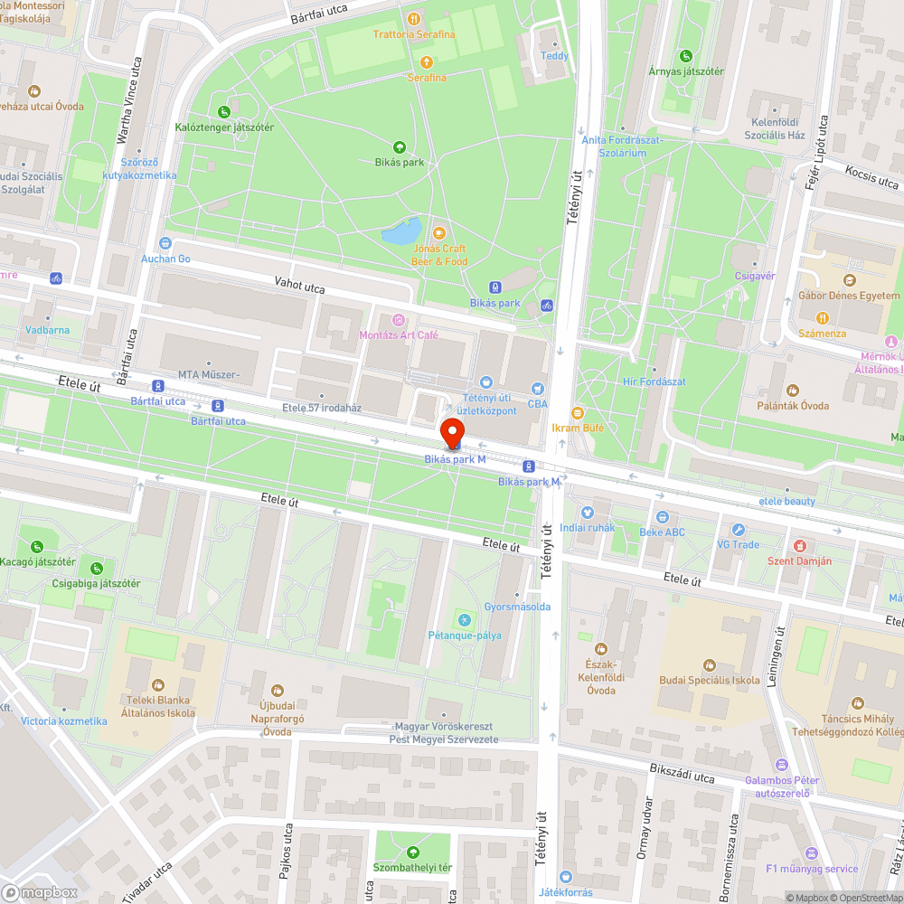 Fahely bejelentés helye