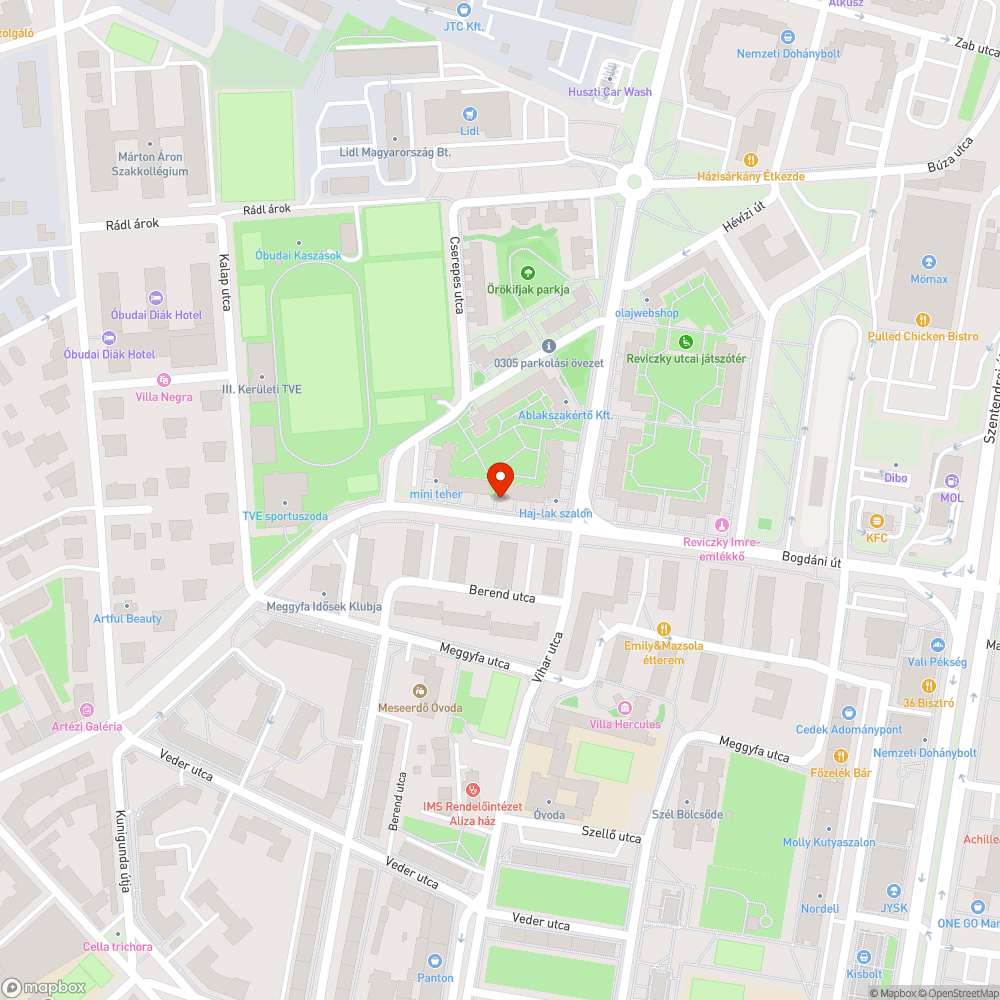 Levágott ágak bejelentés helye