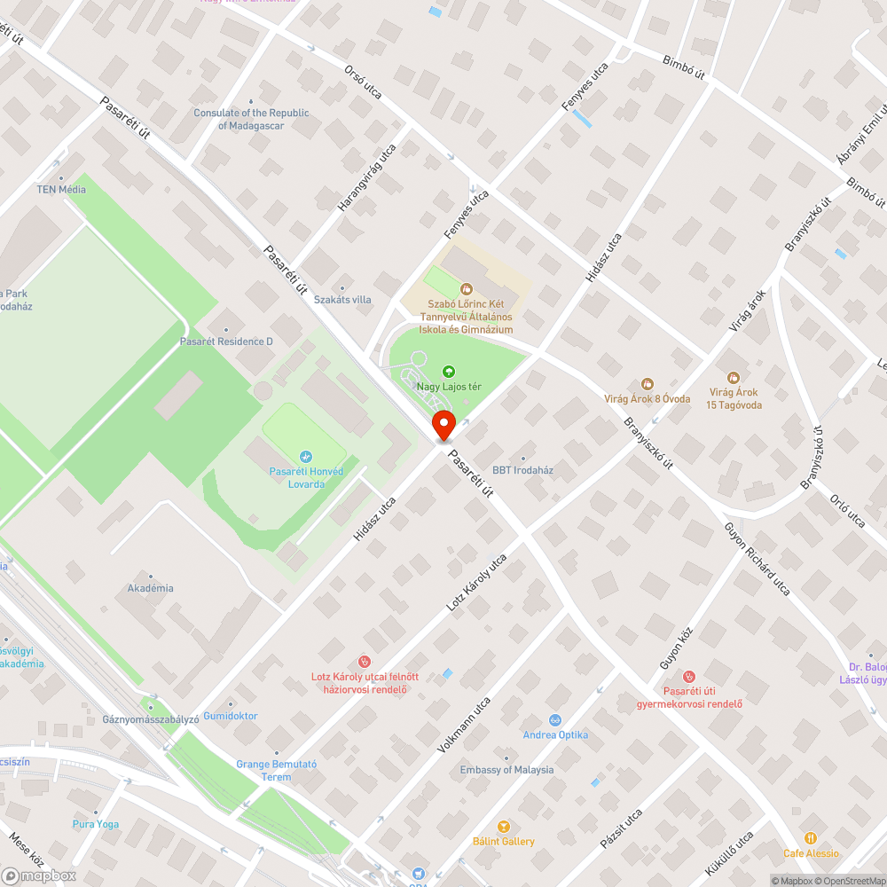 Gallyazás bejelentés helye