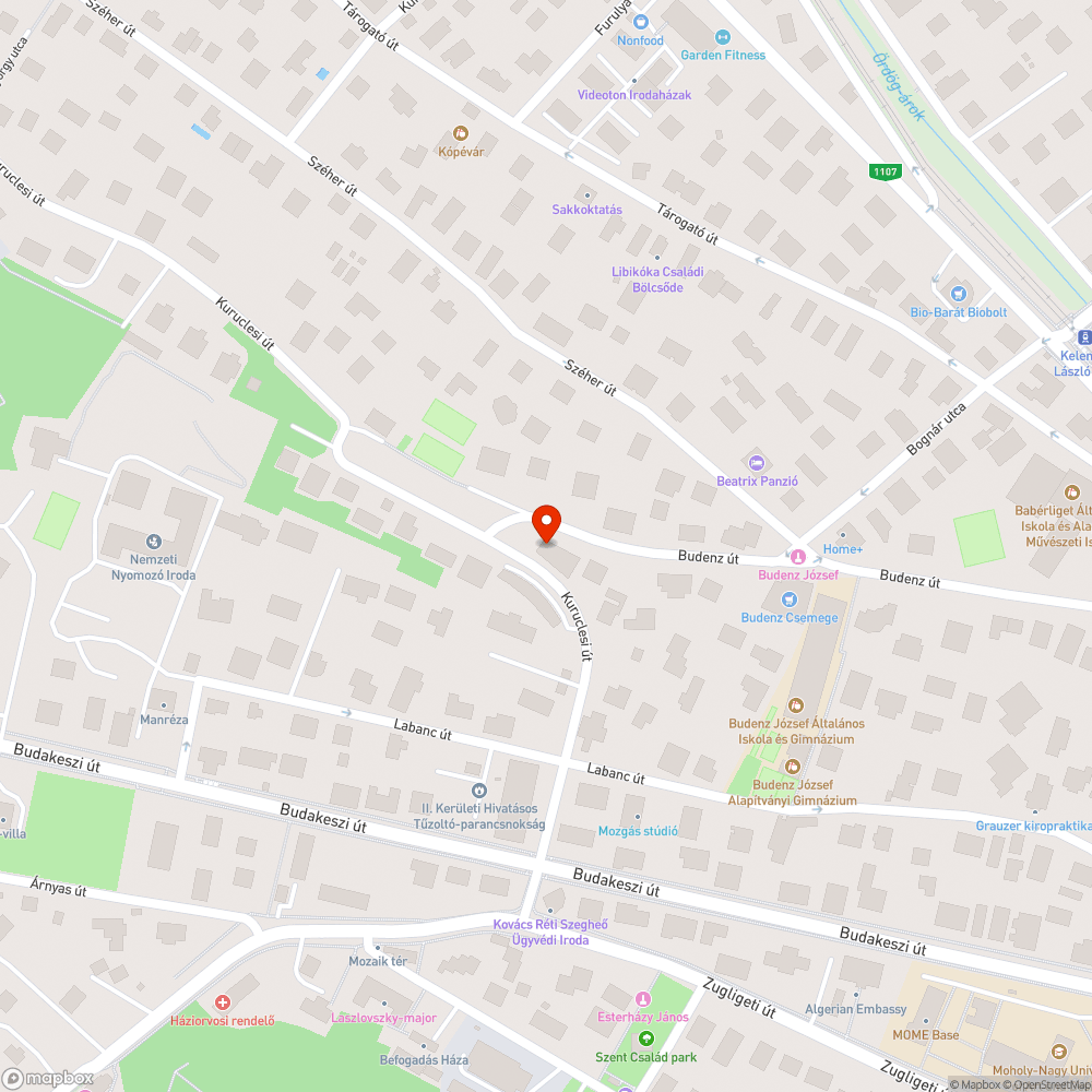 Szemét az utcában bejelentés helye