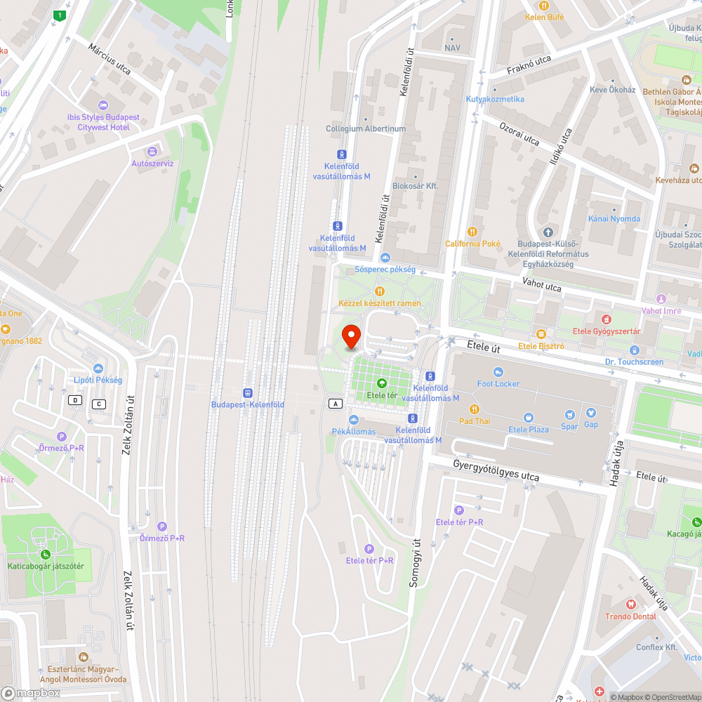 megsüllyedt BKV-s akna fedlap az Etele téren bejelentés helye