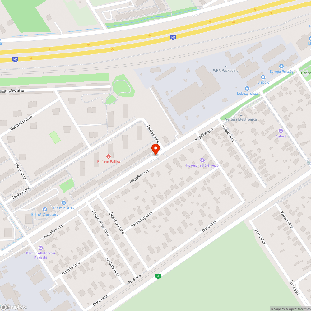 Megsüllyed közművek bejelentés helye