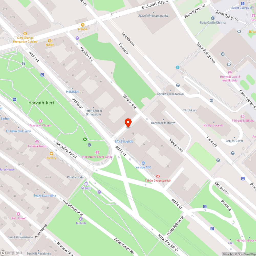 Sérült fedlappár bejelentés helye