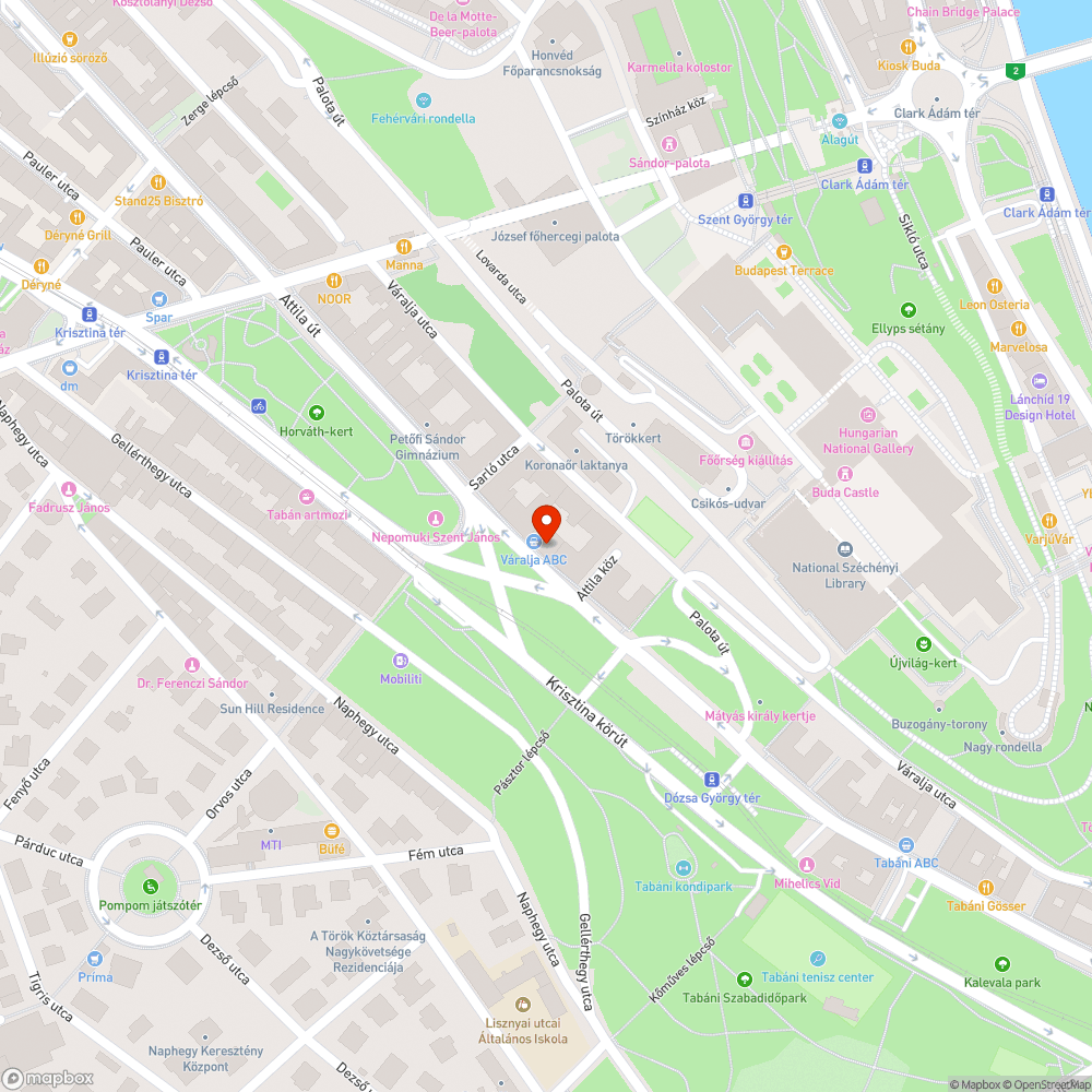 Háztetős forgalomtechnika bejelentés helye