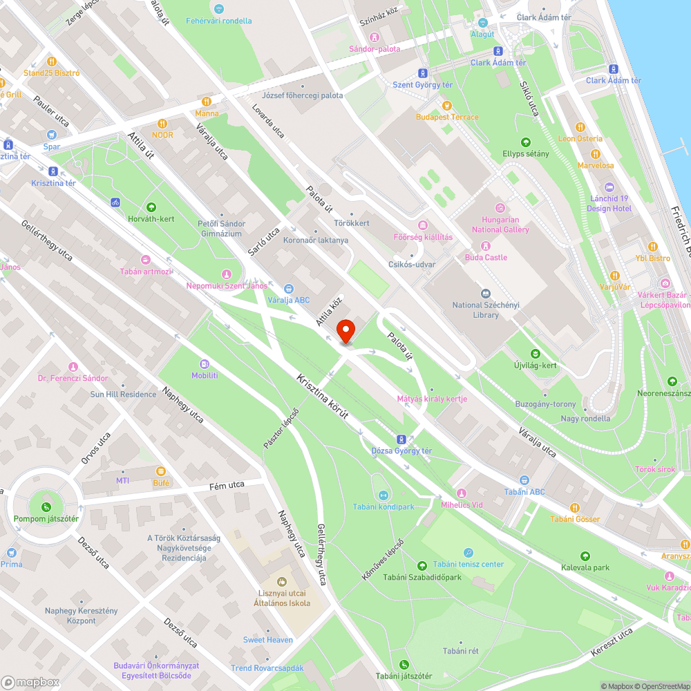 Háztetős forgalomtechnika II. bejelentés helye