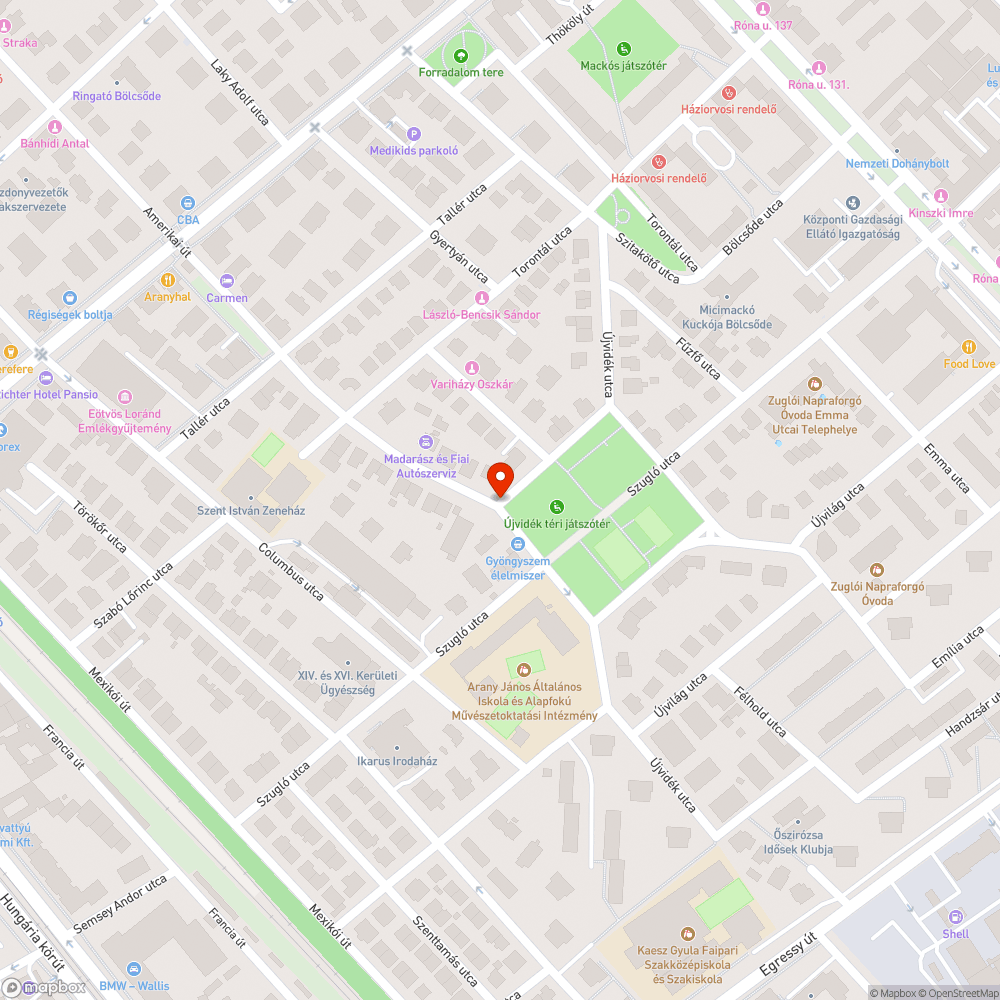 Zöldhullladék bejelentés helye