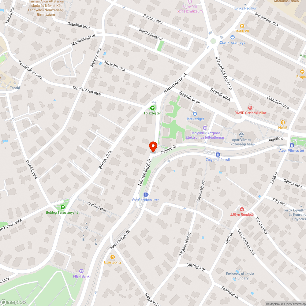 Letolatott, instabil táblák bejelentés helye