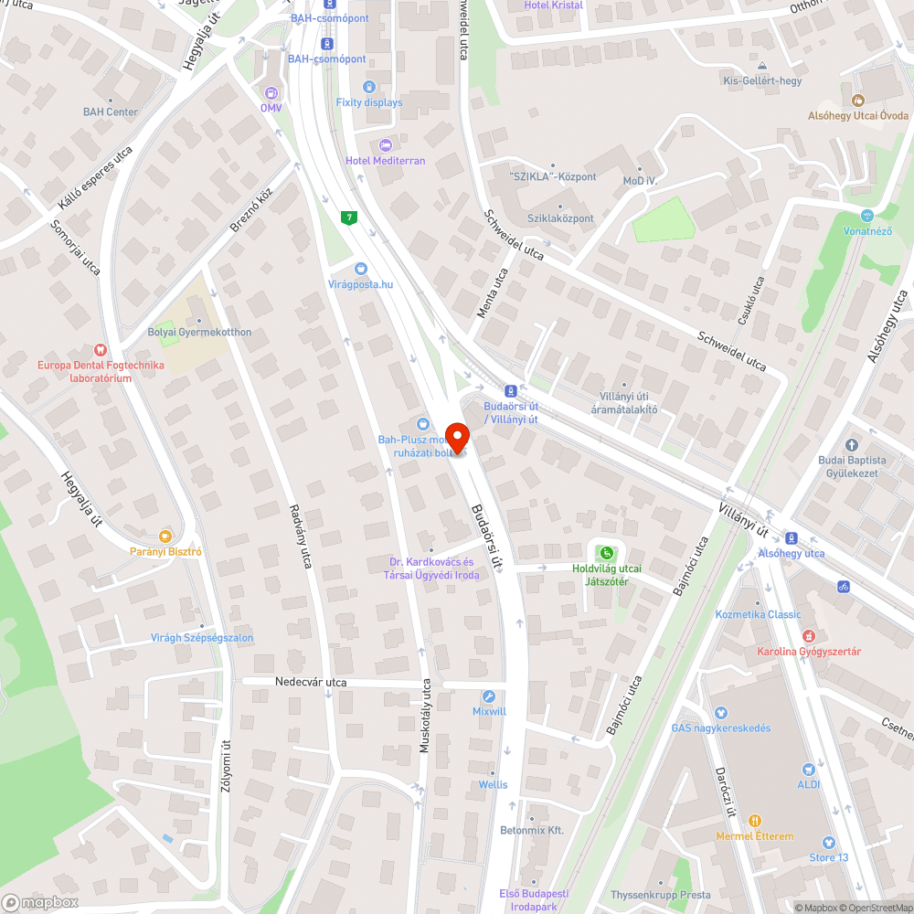 Beszakadó fedlap bejelentés helye