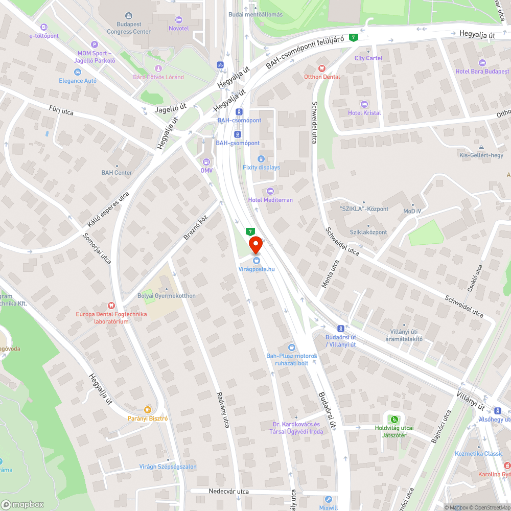 Megsüllyedt fedlap bejelentés helye