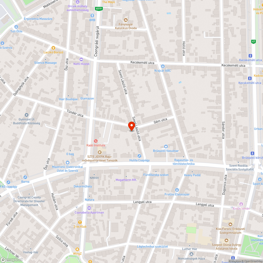 Kisajátított közterület Privát parkoló bejelentés helye