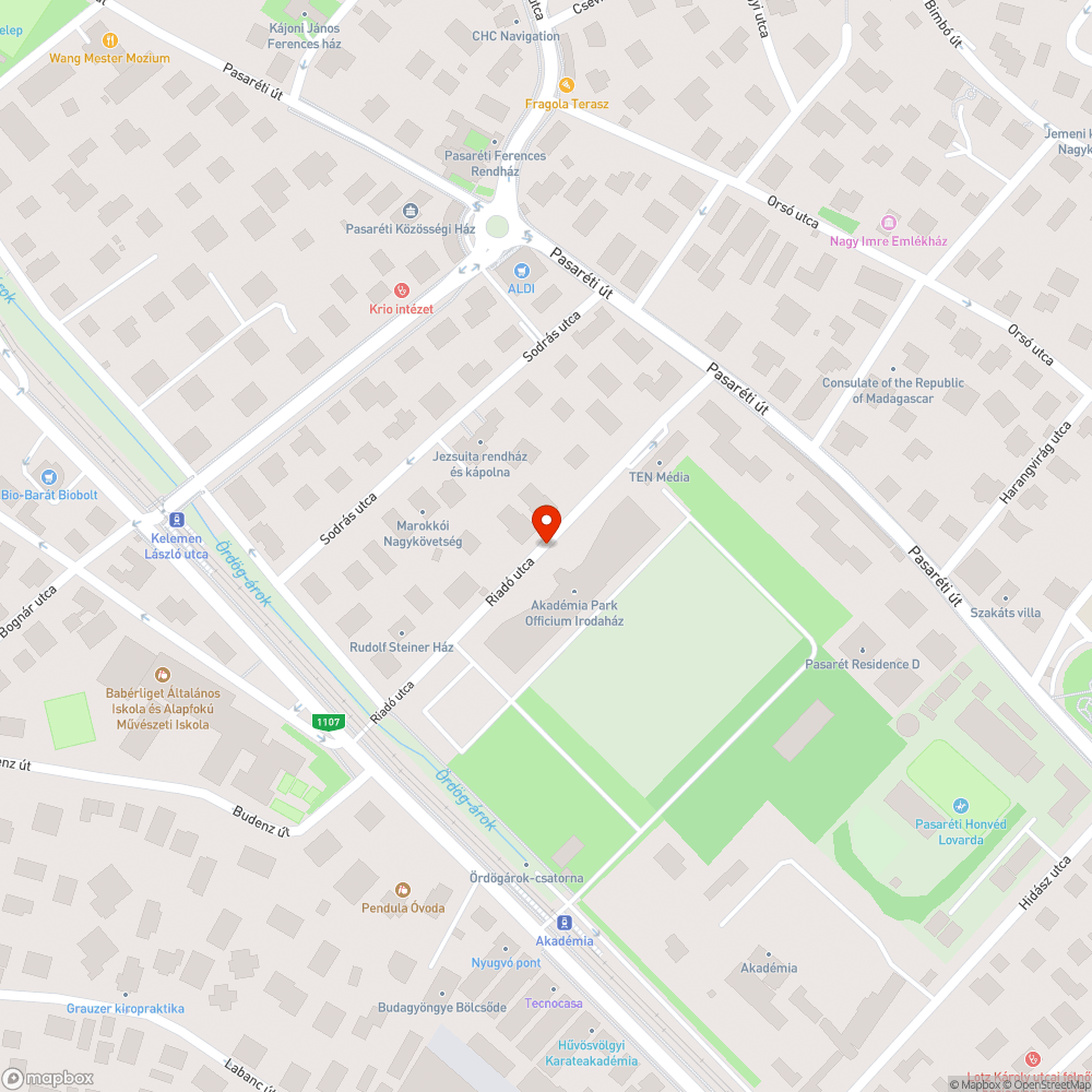 Gaztenger bejelentés helye