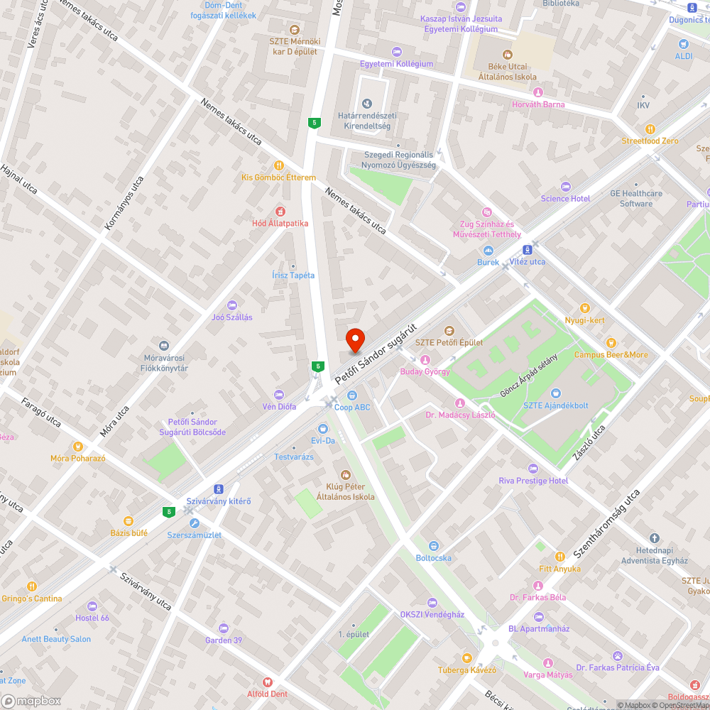 El nem takarított, lepotyogott gyümölcs bejelentés helye