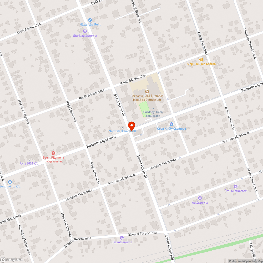 Lekopott útburkolati jelek bejelentés helye