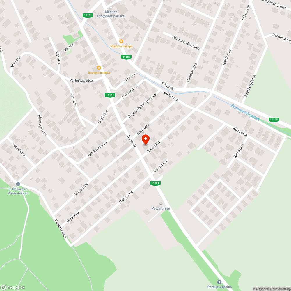 Oszlop ami ottmaradt bejelentés helye