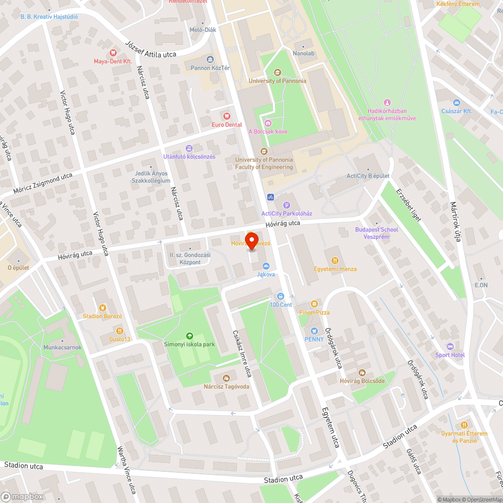 Törött szemetes konténer bejelentés helye