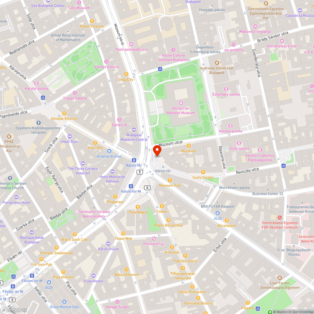 Balesetveszélyes lépcső bejelentés helye