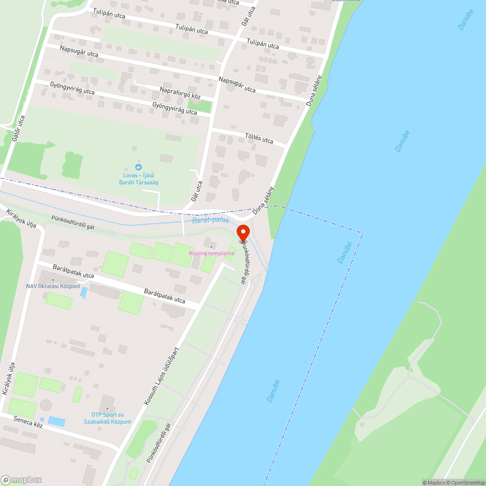 Graffiti bejelentés helye