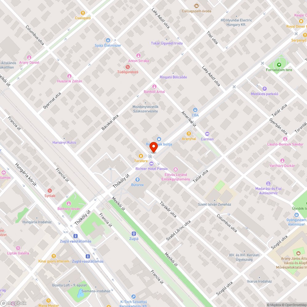 Elhanyagolt fa bejelentés helye