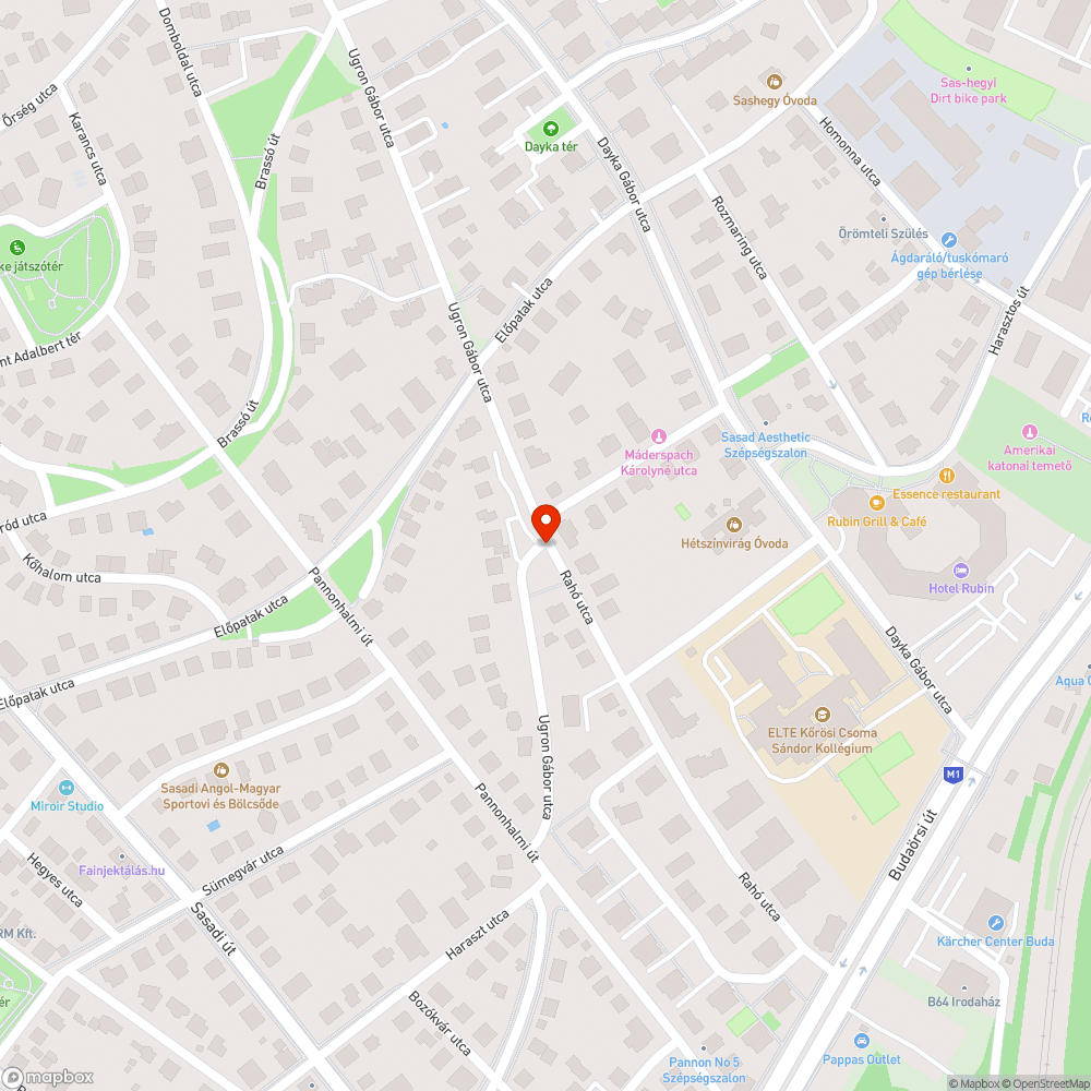 Ugron Gábor utca nem akadálymentes bejelentés helye