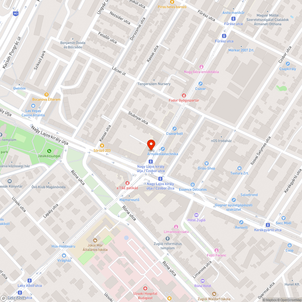 Graffitis közmű bejelentés helye