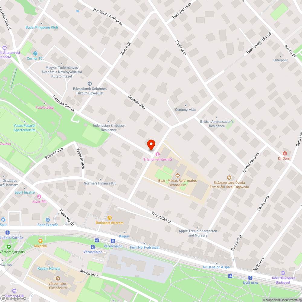 Víz szivárgása bejelentés helye