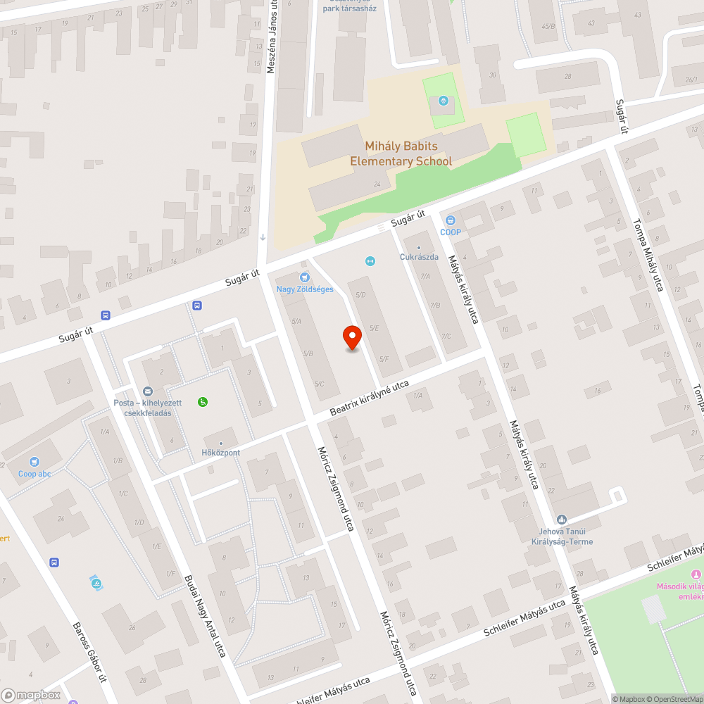 Közterületen 2 ágú lámpa egyik ága nem ég bejelentés helye