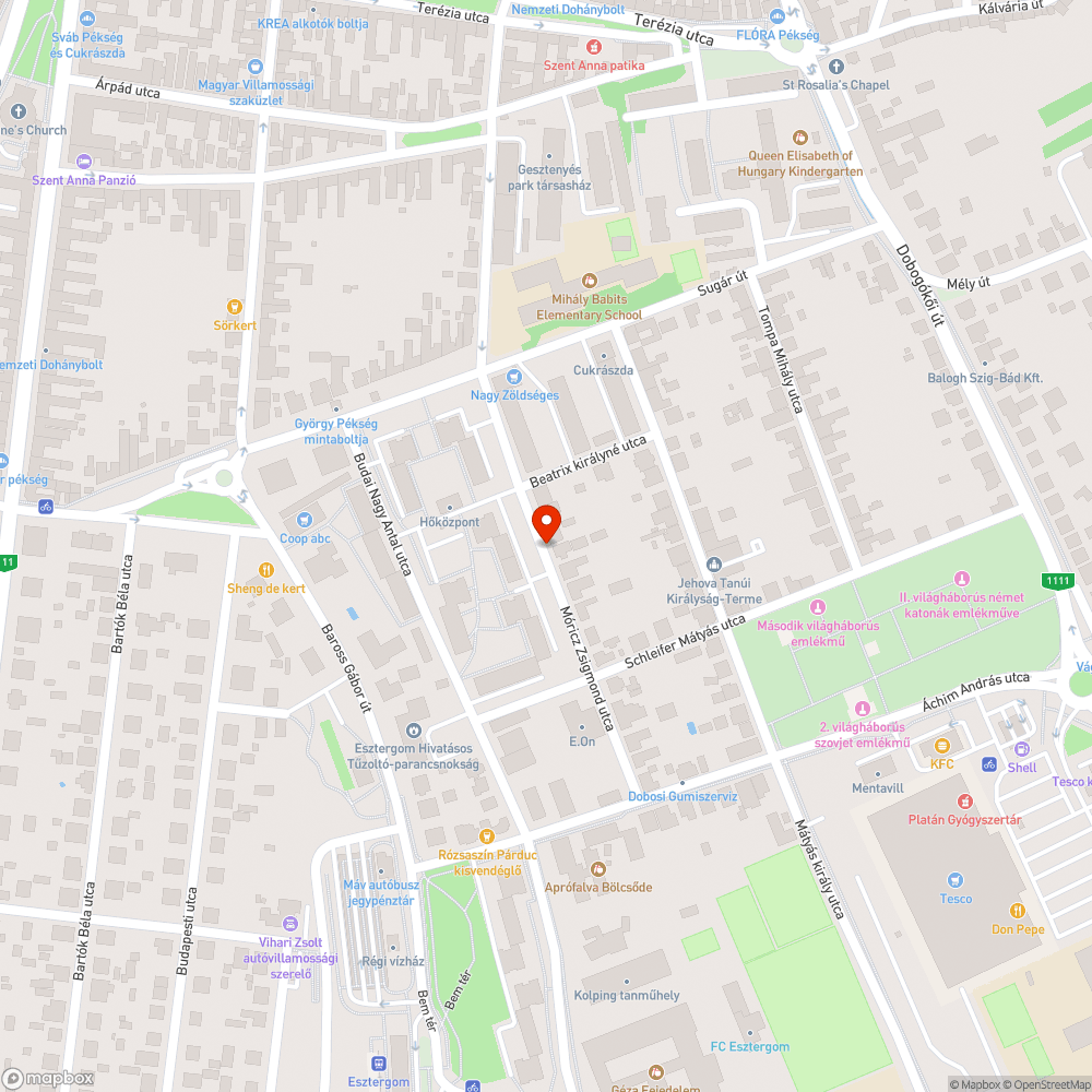 Zöld területen + út menti földes részen parkolás (szabályszegés) bejelentés helye