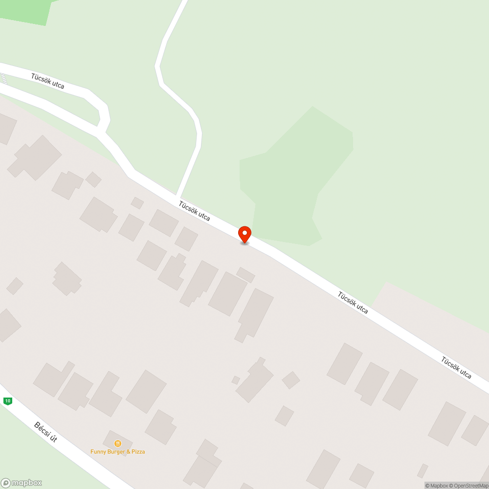 Roncstemető a Tücsök utcában bejelentés helye