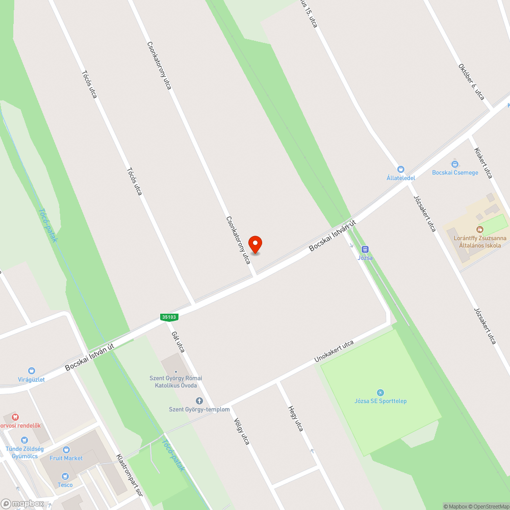 Graffitis közmű bejelentés helye