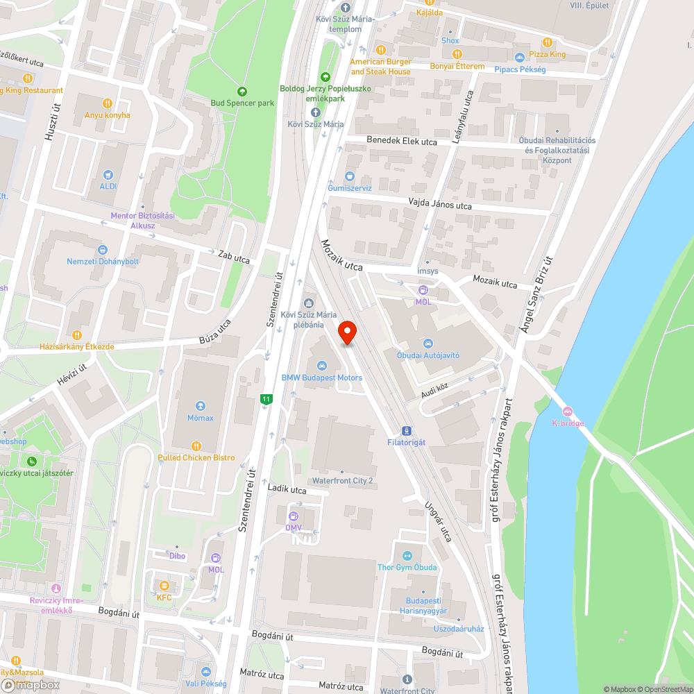 Beszakadt akna bejelentés helye