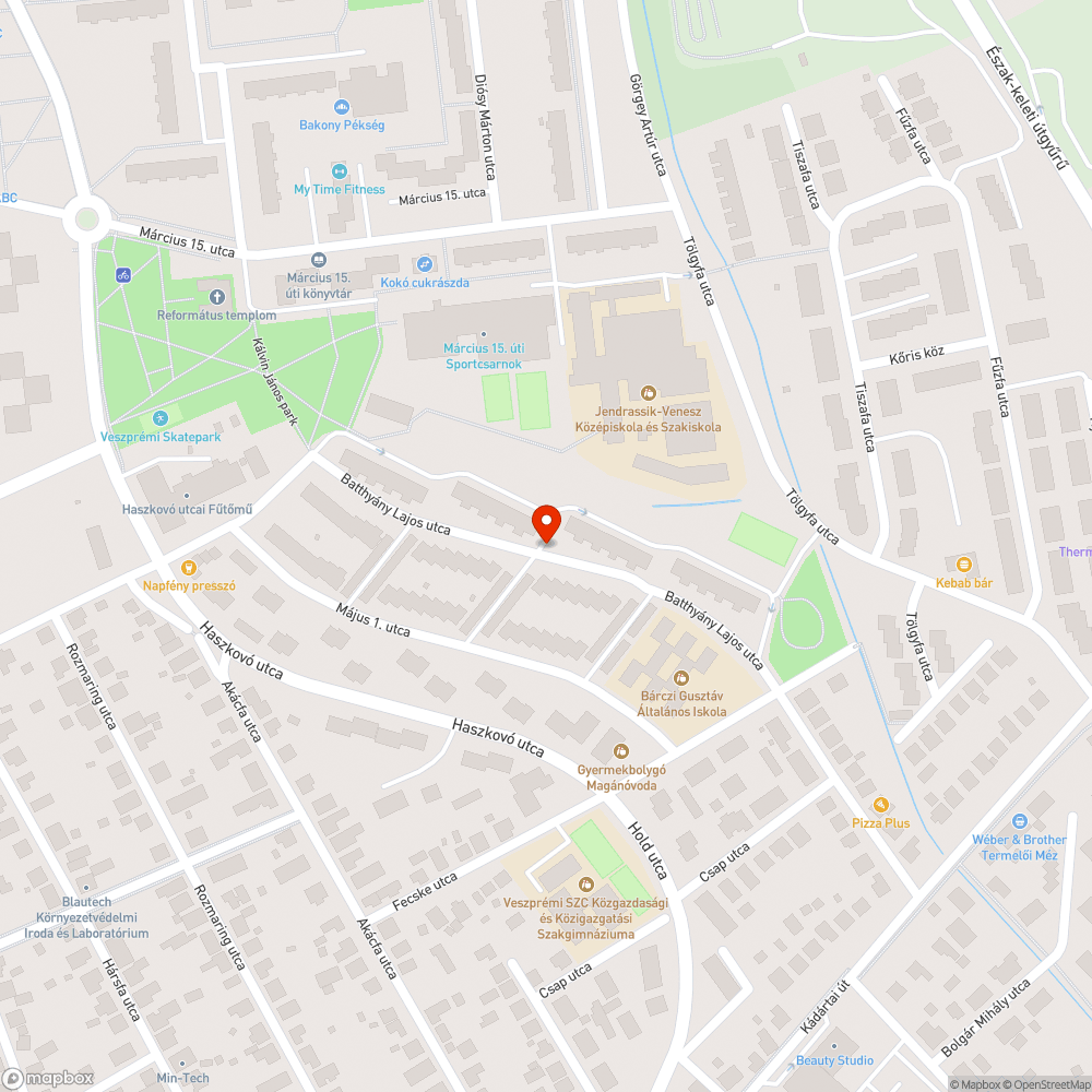 Nem akadálymentes járdaszegély bejelentés helye