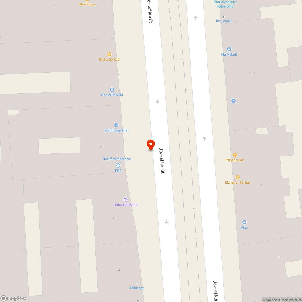 Hibás fedelek kiállnak az aszfaltból bejelentés helye