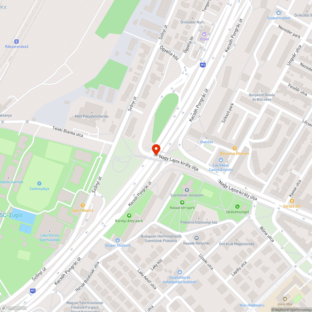 Rozsdás korlát bejelentés helye