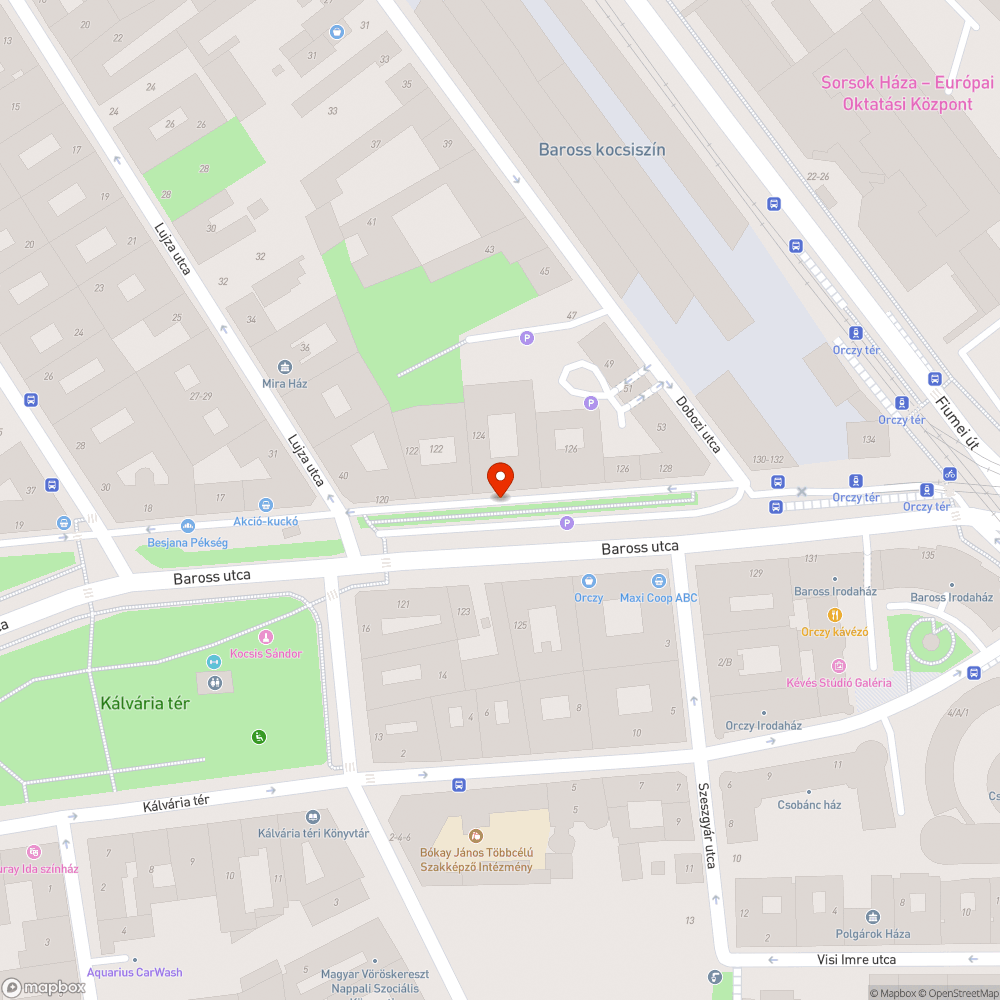 Szemét bejelentés helye