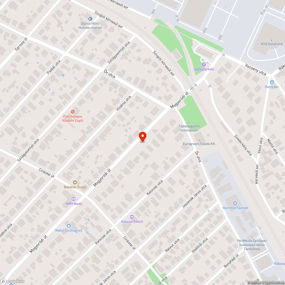 Kiszáradt fák bejelentés helye