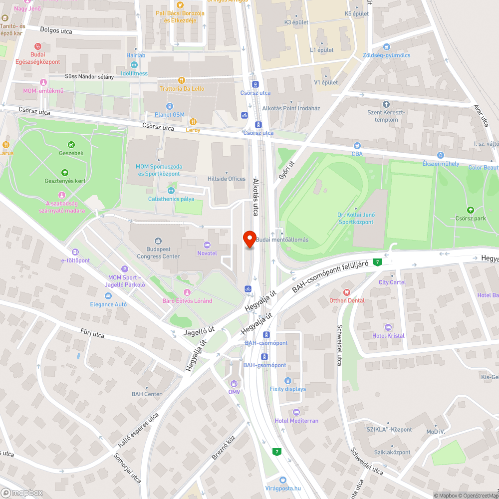 Sérült nyírfa bejelentés helye