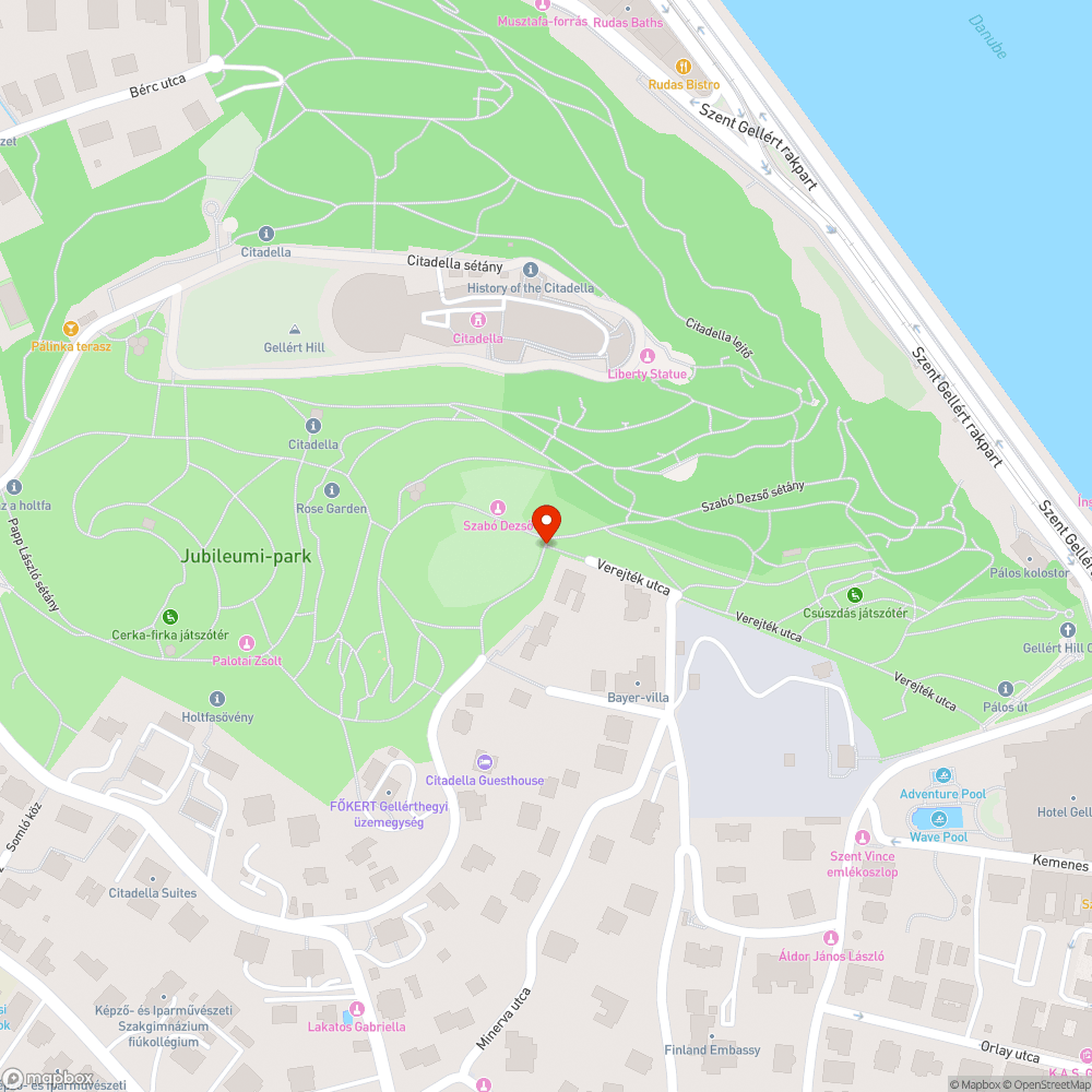 Teli szemetesek a Jubileumi parkban bejelentés helye