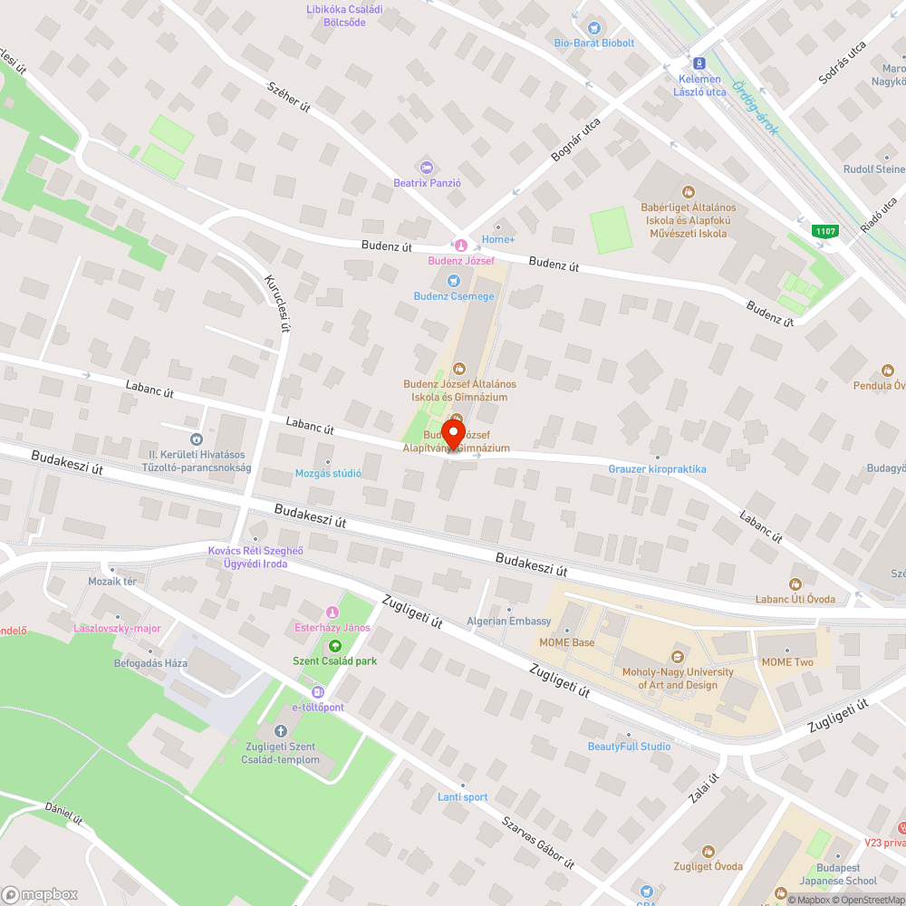 Rendszám néküli gépjármű a Labanc úton bejelentés helye