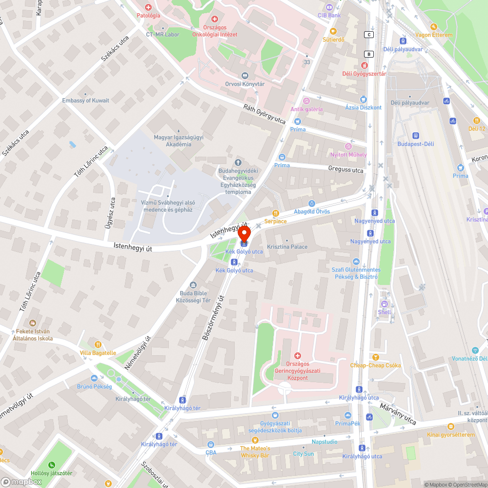 Elfordult jelzőlámpa bejelentés helye