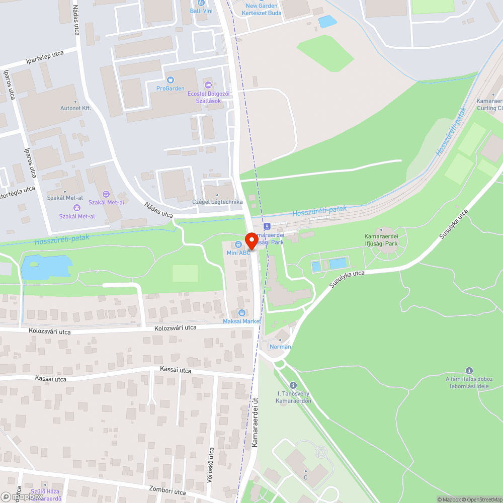 Megsüllyedt fedlap bejelentés helye