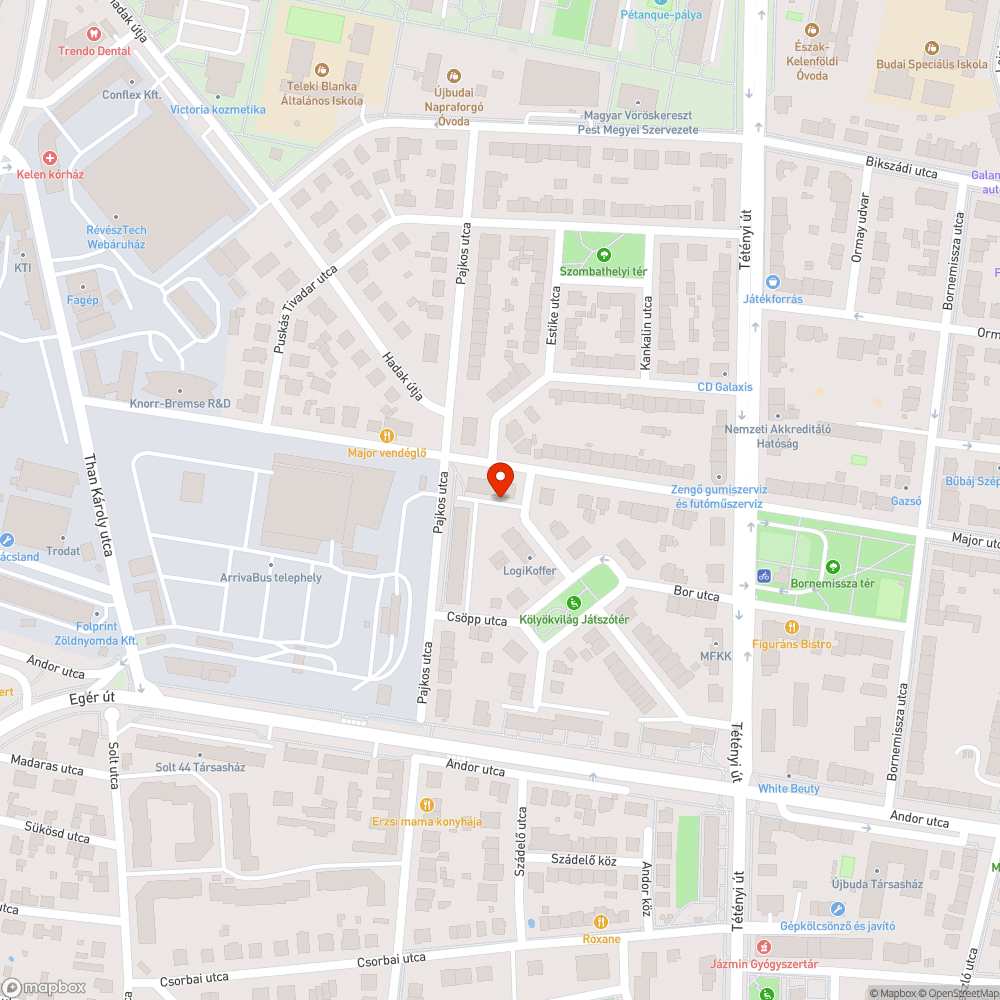 Szabálytalan parkolás bejelentés helye