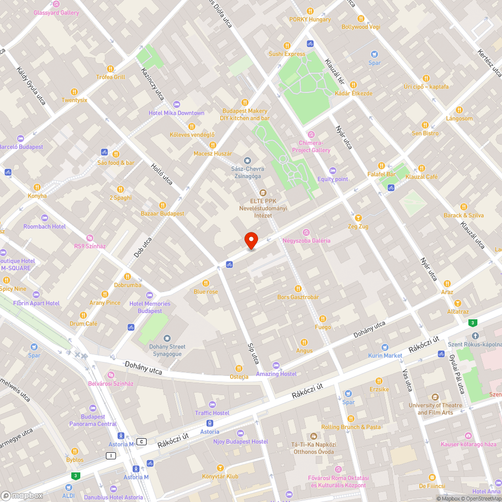 Kukák sérülésveszélyt jelentenek az ott parkoló autókra bejelentés helye