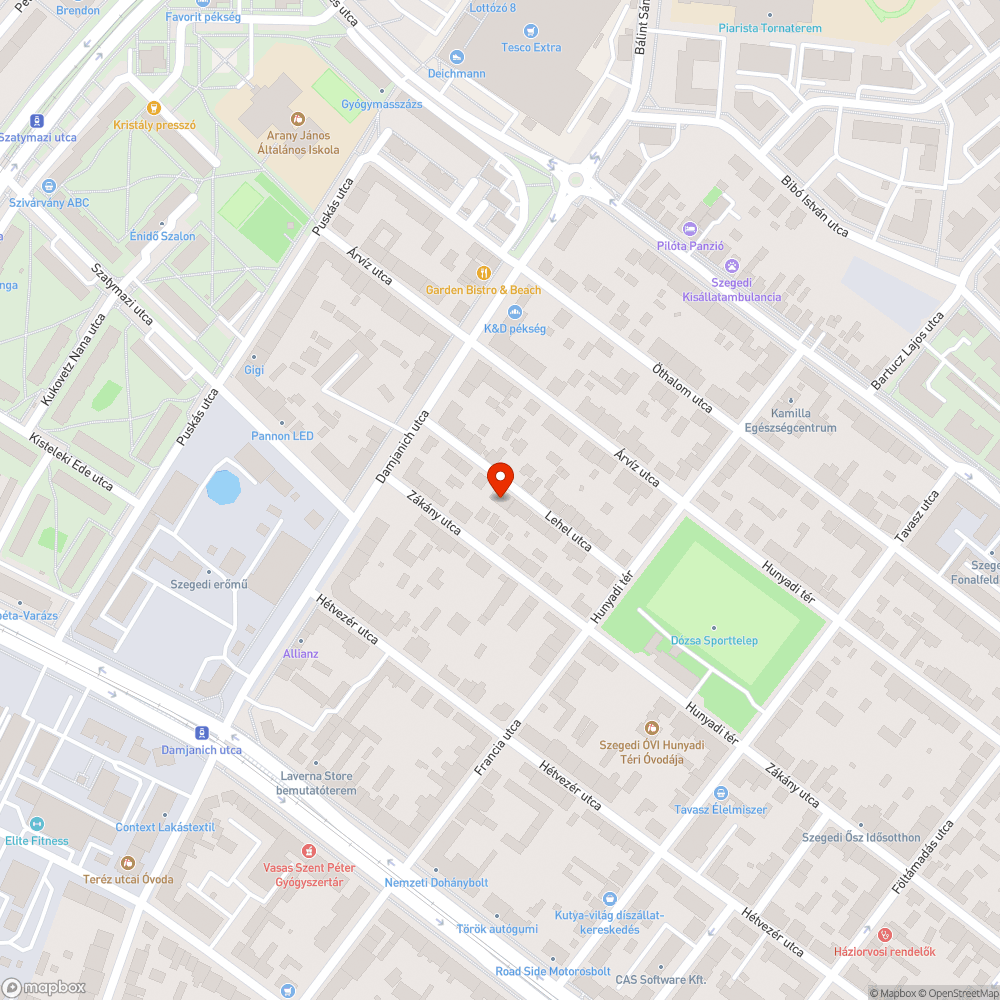 A járdán lehetetlen közlekedni bejelentés helye